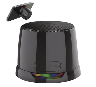 Магнитная беспроводная Bluetooth колонка-подставка Wave 5W, черная