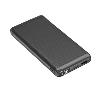 Внешний аккумулятор Orvex c быстрой зарядкой (до 22,5W), 10000 mAh, черный