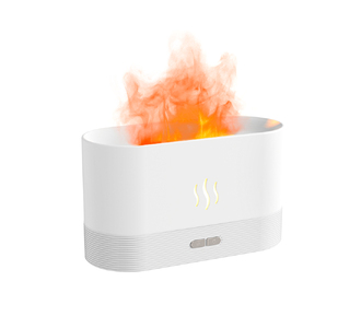 Светодиодный USB увлажнитель-ароматизатор Flame, белый