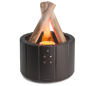 Светодиодный USB увлажнитель-аромадиффузор Bonfire с пультом Д/У, чёрный