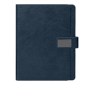 Ежедневник в суперобложке Country Alfa Mocco Business Edition B5 в подарочной коробке, синий