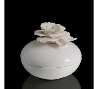 Шкатулка Beige Rose, кремовая