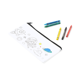 Пенал детский SOLAZ, белый