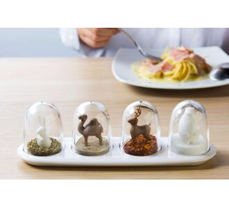 Ёмкости для специй в наборе Animal Parade