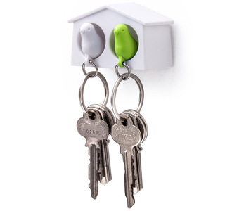 Держатель и брелок для ключей двойной Mini Duo Sparrow