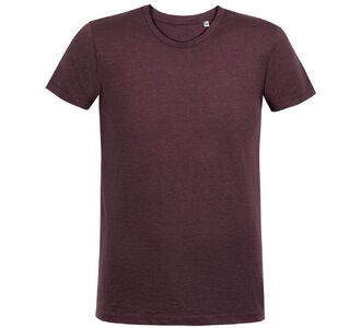 Футболка мужская Regent Fit 150, бордовый меланж