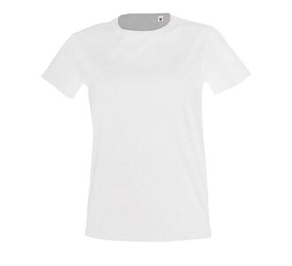 Футболка женская Imperial Fit Women, белая