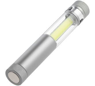 Фонарик-факел LightStream, малый, серый