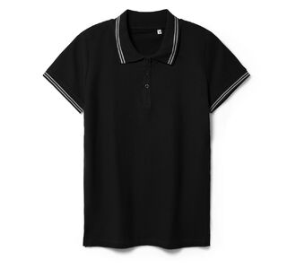 Рубашка поло женская Virma Stripes Lady, черная