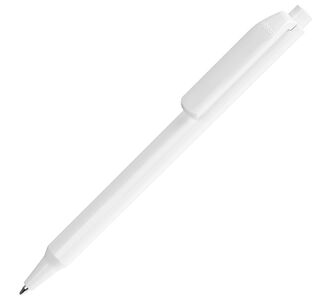 Ручка шариковая Pigra P04 Polished, белая
