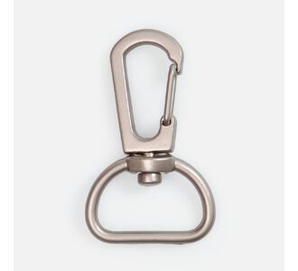 Застежка-карабин Snap Hook, M, серебристая