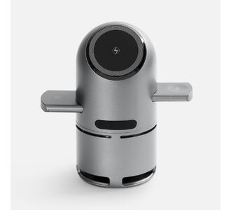 Bluetooth-колонка с беспроводной зарядкой Droid, серая