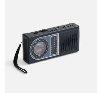 Bluetooth-колонка с радио Comradio, черная