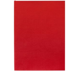 Ежедневник Flat Light, недатированный, красный