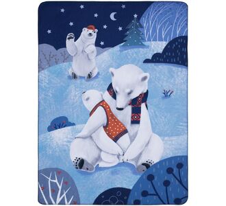 Флисовый плед Wintart Bear