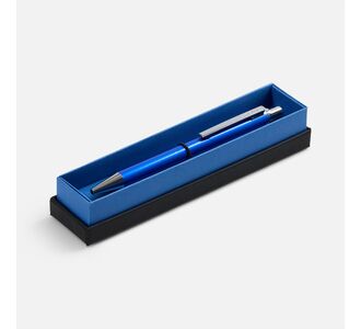 Ручка шариковая Arvent Glossy в футляре, синяя