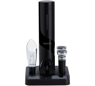Винный набор Circle Joy Electric Wine Bottle Opener, черный