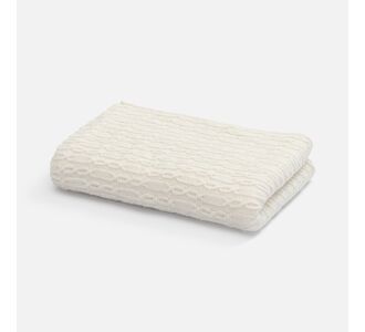 Плед Knitline, белый (молочный)