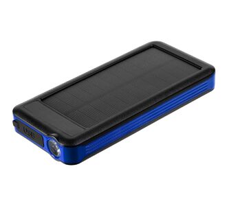 Аккумулятор с беспроводной зарядкой Holiday Maker Wireless, 10000 мАч, синий