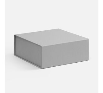 Коробка складная Quadra Fold, серая