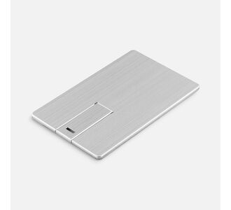Флешка Platinum Card, 32 Гб, серебристая