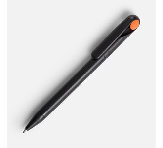 Ручка шариковая Prodir DS1 TMM Dot, черная с оранжевым