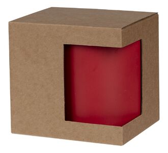 Коробка для кружки с окном Cupcase, крафт