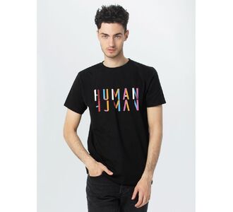 Футболка Human, черная