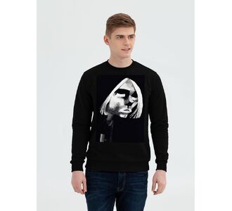 Свитшот «Меламед. Kurt Cobain», черный