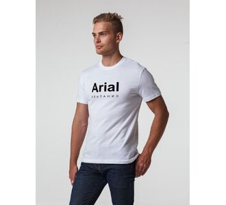 Футболка Arial обитания, белая