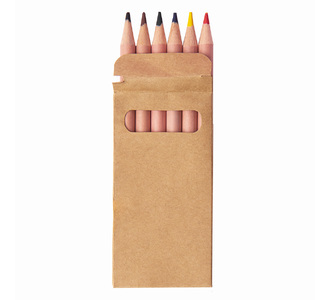 Цветные карандаши мини TINY,6 цветов