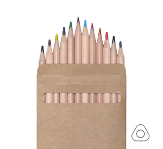 Цветные карандаши KINDERLINE middle,12 цветов