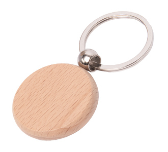 Брелок TIMBER CIRCLE; d = 4 см; дерево