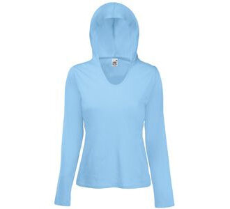 Футболка женская LADY FIT LIGHTWEIGHT HOODED T 135