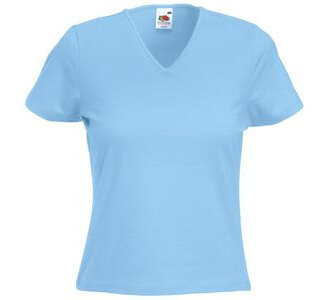 Футболка женская LADY FIT V-NECK T 210