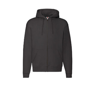 Толстовка с начесом PREMIUM HOODED SWEAT JACKET 280
