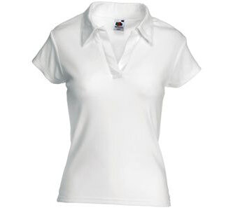 Поло женское "Lady-Fit Rib Polo"