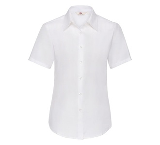 Рубашка женская SHORT SLEEVE OXFORD SHIRT LADY-FIT 130