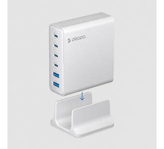 Зарядная станция 4xUSB Type-C, 2xUSB, PD, QC, 160Вт