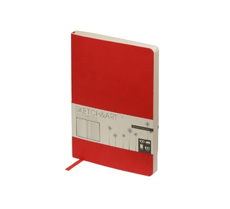 Скетчбук А5 «Sketch & Art» 100 г/м2, soft-touch