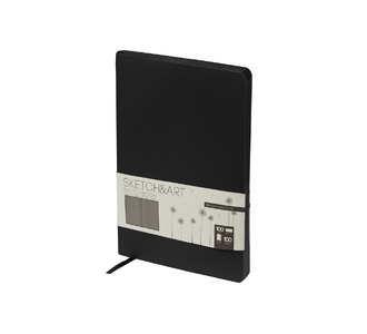Скетчбук А5 «Sketch & Art» 100 г/м2, soft-touch