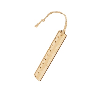 Закладка с линейкой из бамбука «Bookmark»