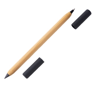 Вечный карандаш и ручка из бамбука «Black bamboo»