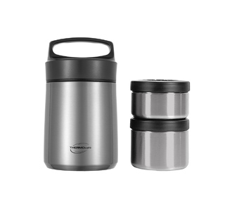 Термос с двумя контейнерами THERMOcafe «TCLB-1480SY», 1480 мл