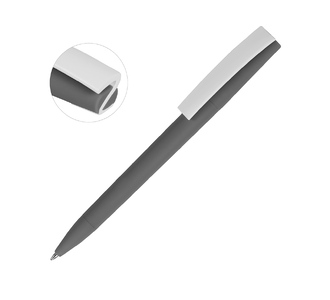Ручка пластиковая soft-touch шариковая «Zorro»