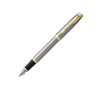 Ручка перьевая Parker «IM Metal Brushed Metal GT»