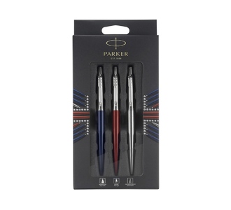 Набор Parker Jotter London Trio: ручка гелевая, ручка шариковая. карандаш