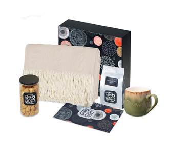 Подарочный набор «Re:y. Haven»  с пледом, кружкой и чаем