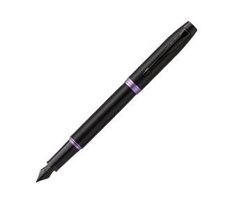 Ручка перьевая Parker «IM Vibrant Rings Flame Amethyst Purple»