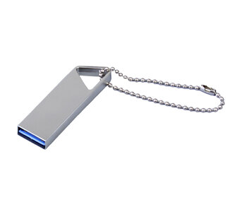 USB 2.0-флешка на 512 Мбайт с мини чипом и отверстием для цепочки